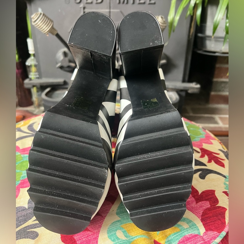 Killstar Striped Platform Boots - image 4